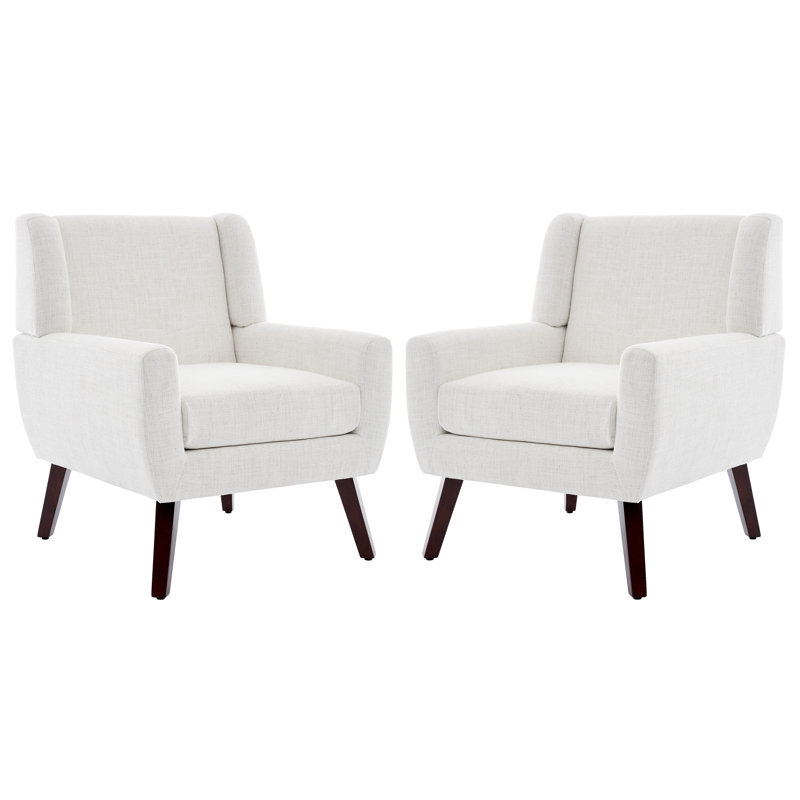 Jaqueze 73.7Cm Wide Armchair, Beige Polyester Blend/Linen