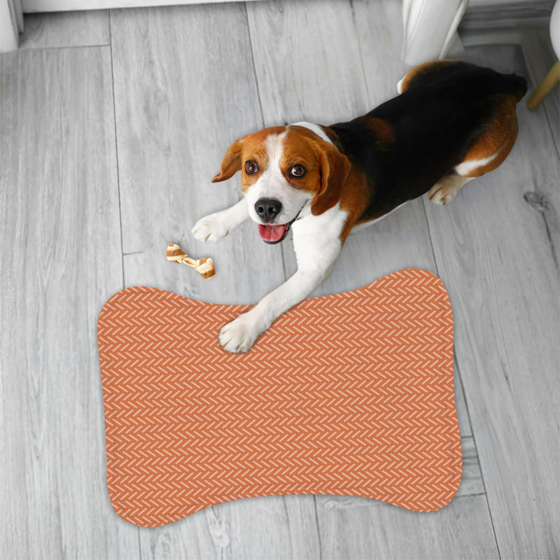 Farmhouse Teal - Tapis d'alimentation en os 1 pièce