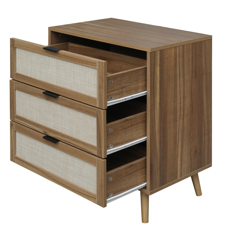 Armoire à 3 tiroirs convenant au bureau d'une chambre à coucher