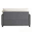 Canapé simple en chenille avec 2 coussins-96681202