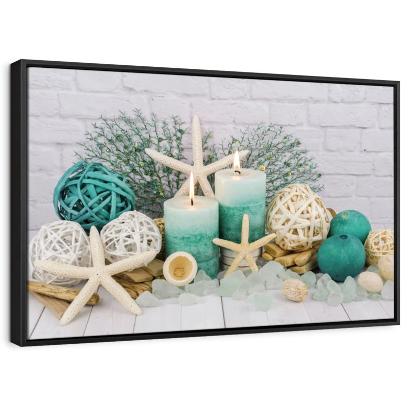 Impression sur toile Beach Concept Spa, H 27 po x l 40 po