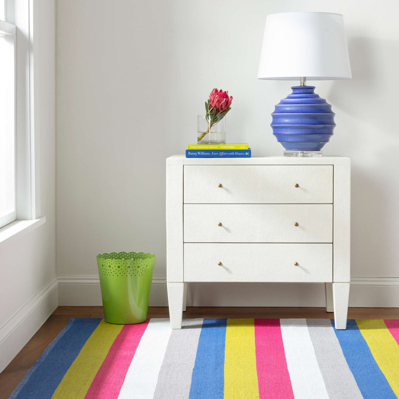Jules Stripe Handwoven Indoor/Outdoor Rug, Rectangle 10' x 14'