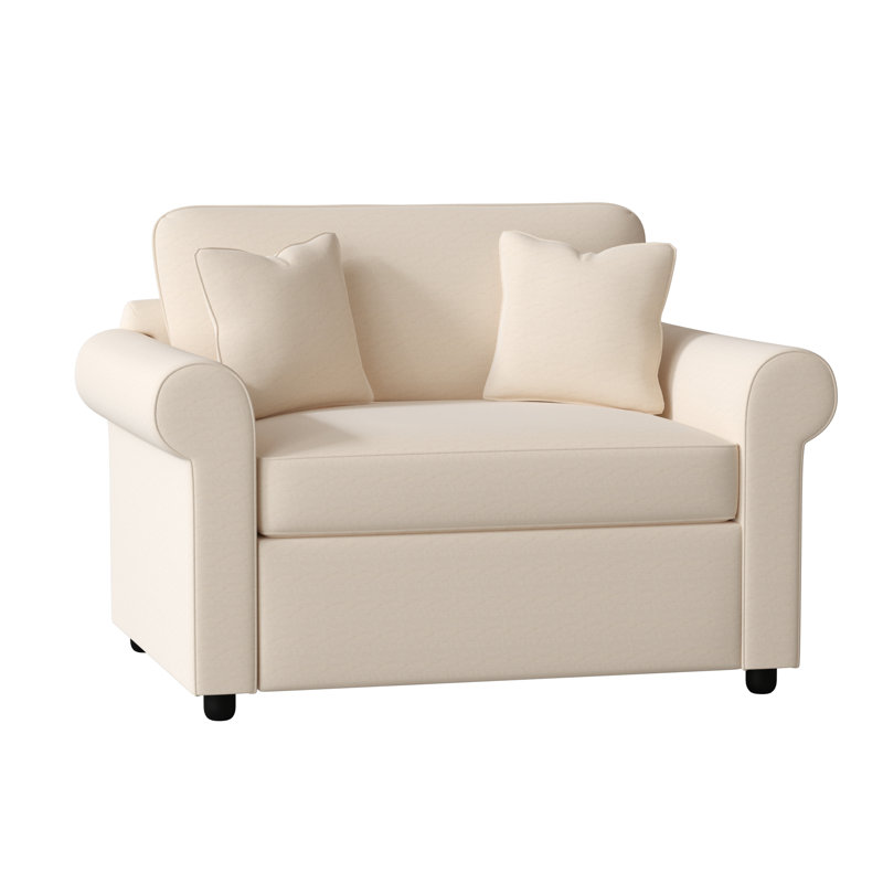 Warrington Upholstered Accent Chair, Bayou Natural Canvas
