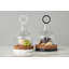 Glass Cloche Food Cover, Ring Handle, Small-1242998155