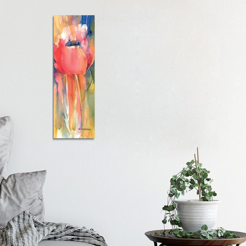 Posing by Annelein Beukenkamp - Wrapped Canvas Panoramic Painting, 30.48 cm H x 91.44 cm W x 1.91 cm D