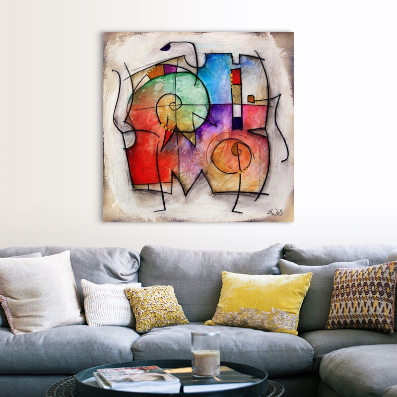 Malveaux «Galaxy III» par Brittiney, impression, H 16 po x l 16 po x P 1,5 po, Toile