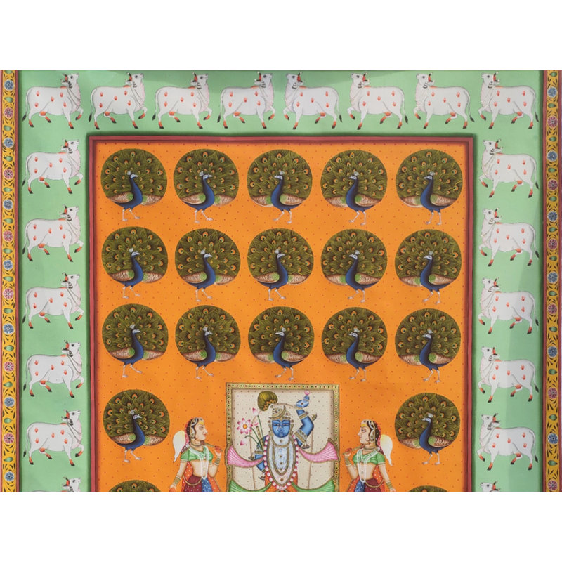 Shrinathji Pichhwai, peinture | Par Dheeraj Munot