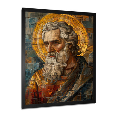 Mosaïque byzantine du roi Arthur Iii - Portraits, art mural, salon