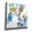 «Epic Graffiti» «Flower Power I» par Mike Schick, art mural sur toile giclée, 18 po x 18 po