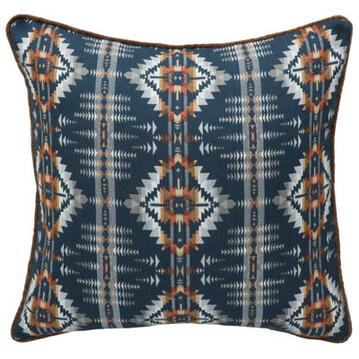 Housse de taie décorative Wooded River Moreno Midnight - Standard 20 x 26