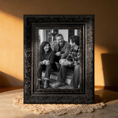 5" x 7" Black 1PC Family Picture Frame for Memory Display