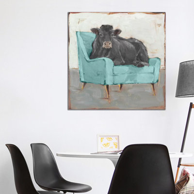 " Moo-ving In IV - Black " by Ethan Harper