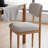 Hohl 6-Person Double Pedestal Solid Wood Dining Set-1034540053