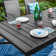 Sutiya 8 - Person Metal Patio Dining Set with Rectangular Table