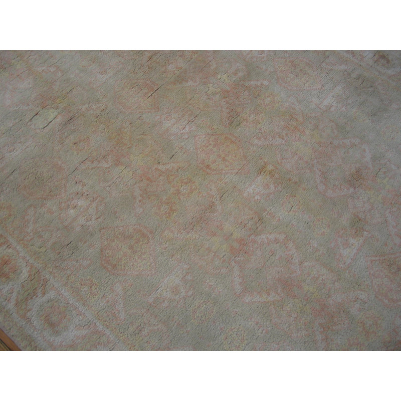 Tapis Agra en coton indien clair délavé clair