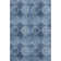 Premium Machine Washable Cerrito AMF557 Navy Rug