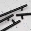 Black T-Bar Handles in Multiple Sizes-120768041