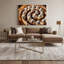 Desserts, art mural sur toile brun Rasgulla-1607354684