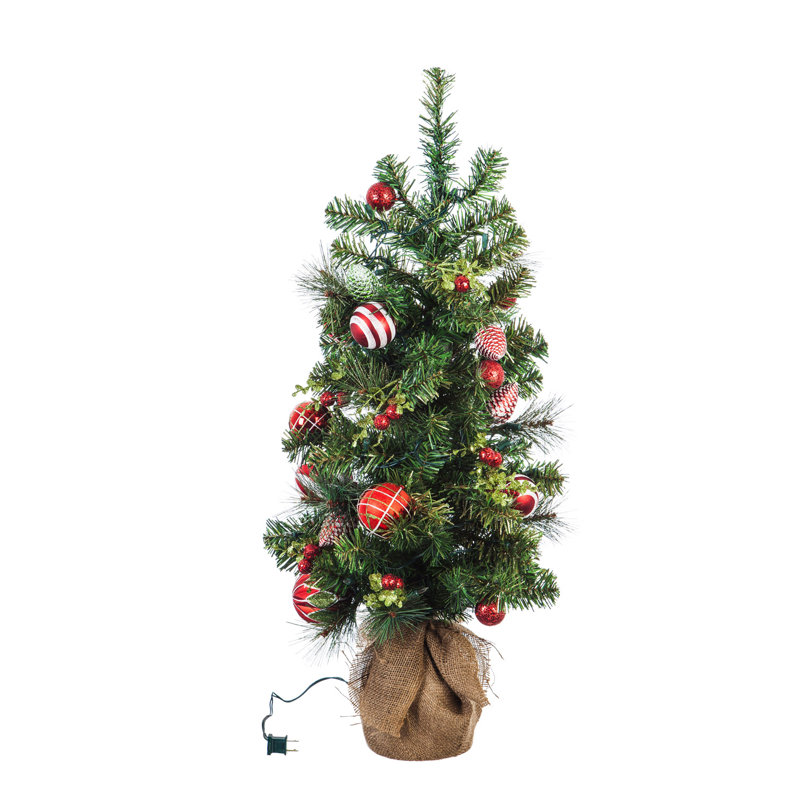 Bougie à del dans l’arbre des fêtes