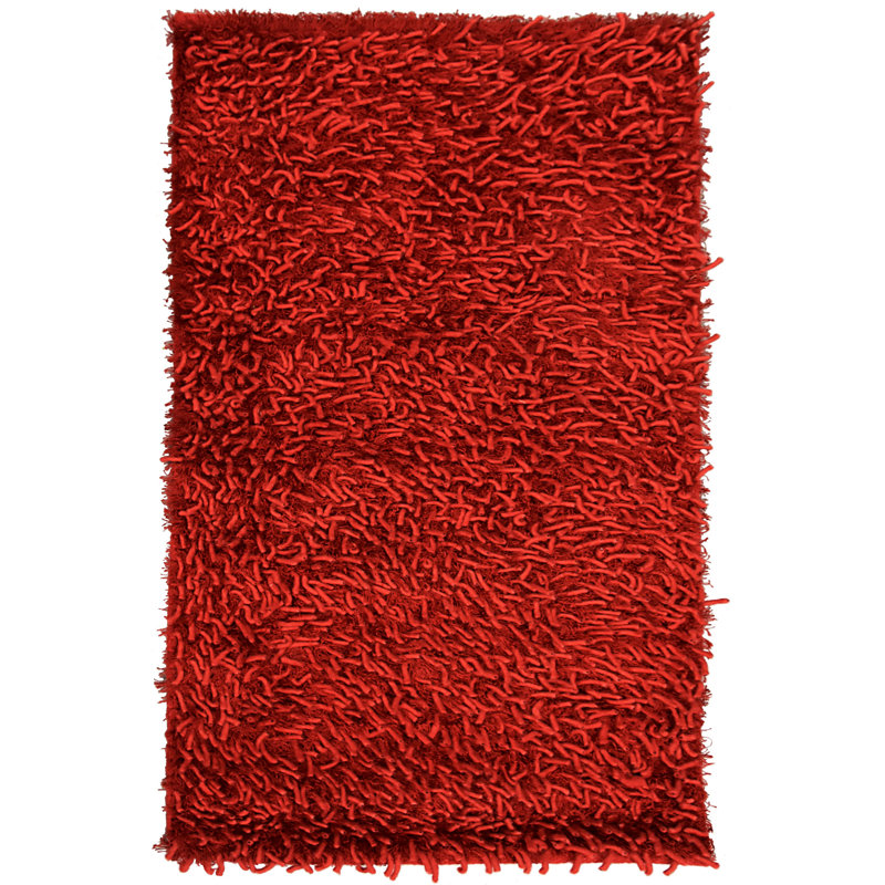 Goa Solid Colour Hand Woven Area Rug, Rectangle 70 x 140cm
