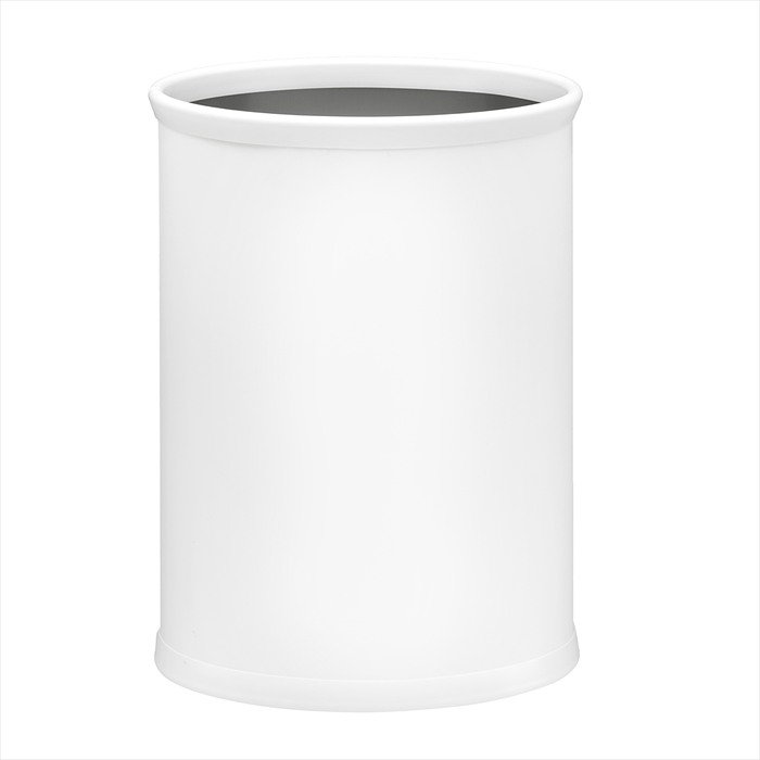 Corbeille pour déchets Haowen, Blanc