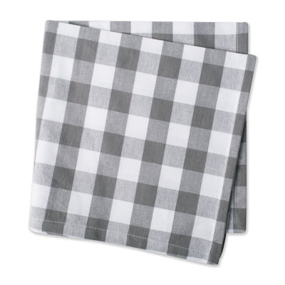 Devia Cotton Geometric Square Napkin
