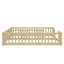 Lit double simple avec barrière de sécurité et rails de protection-94101895
