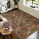 Washable Area Rugs Boho Vintage Living Room Vintage Low Pile Indoor Carpet