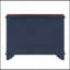 Console de 40 po avec tablette de rangement, table de hall d'entrée rétro avec tablette de rangement réglable, table de canapé pour le couloir, entrée, salon, vestibule, plateau bleu marine et brun