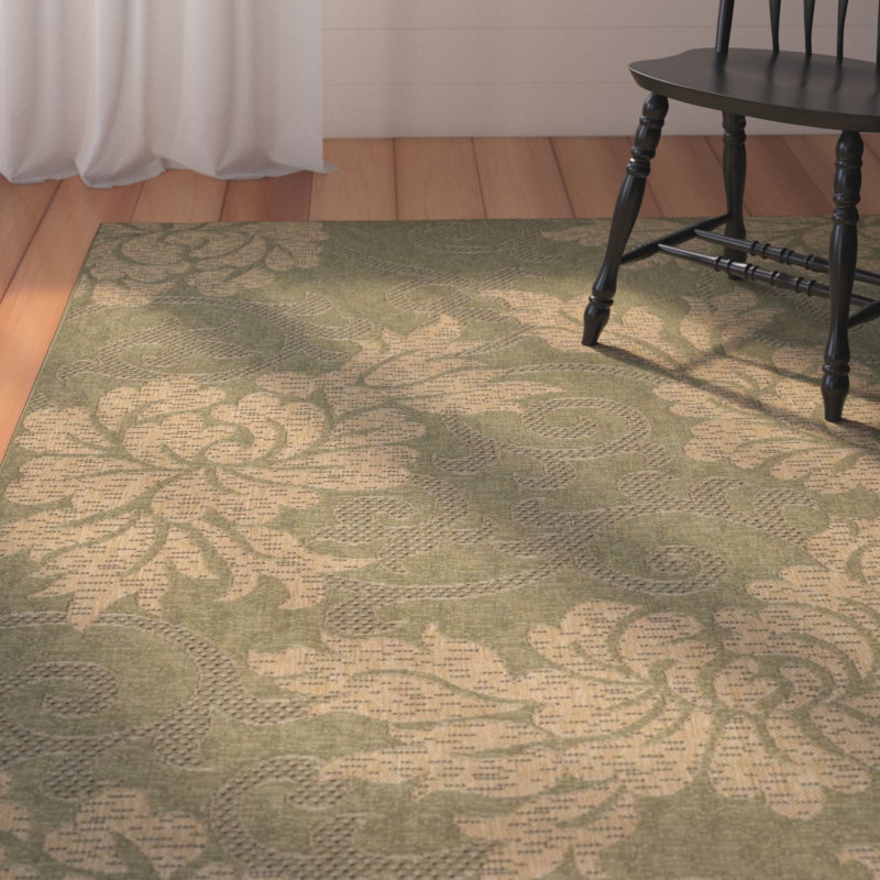 Herefordshire Performance Floral Rug, Rectangle 9' x 12'