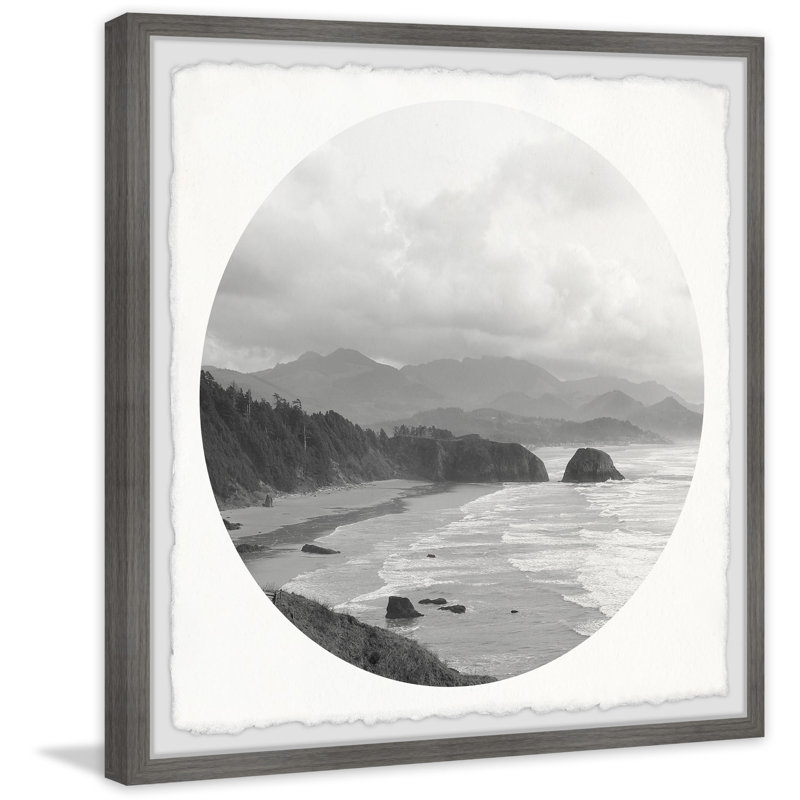 High Rock Cliffs by Marmont Hill - Single Picture Frame Painting, 81cm H x 81cm W