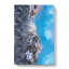 Above Braies Lake in Italy in Abstract - Wrapped Canvas-55368320