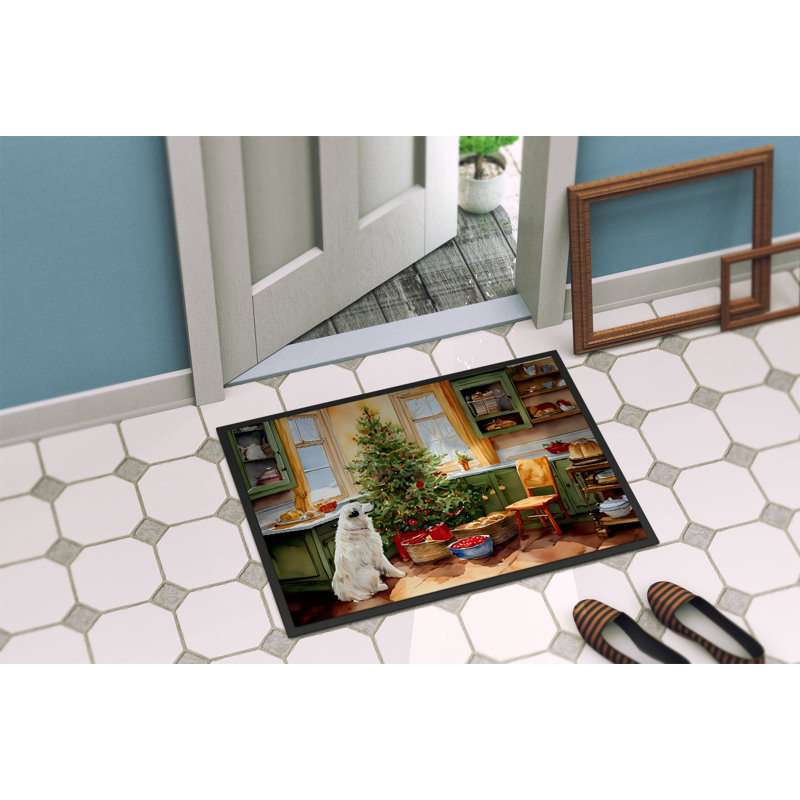 Junya Non-Slip Christmas Doormat, 18" W x 27" L