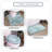 Essential 3-Piece Bathroom Rug Set, Plush Microfiber Bath Mat, U-Shaped Contour Rug and Toilet Lid Cover, Ultra Absorbent, Quick-Dry, Non-Slip Bathroom Mats, Machine Washable, Turquoise-343330847