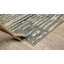 Tapis bleu / beige Ernie-1026999396