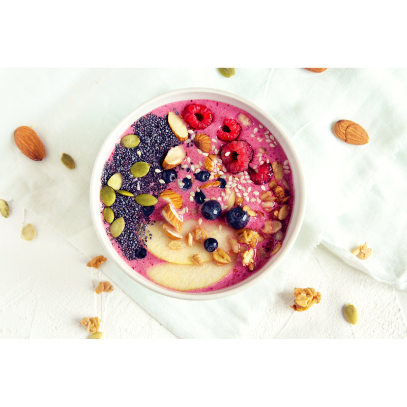 Smoothie Bowl by Mizina - Wrapped Canvas Print, 30cm H x 30cm W