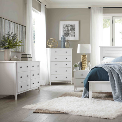 Greenport Pine Solid Wood Bed