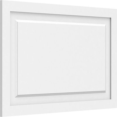 Panneau mural Harrison 3D en blanc