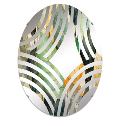 Jesterville Oval Mirror