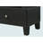 Modern Sleek White Finish Faux Marble Accents Silver-Tone Legs TV Stand Console Living Room Furniture