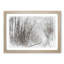 Woodland Road in Abstract - Picture Frame Graphic Art Print-55765720-55765721