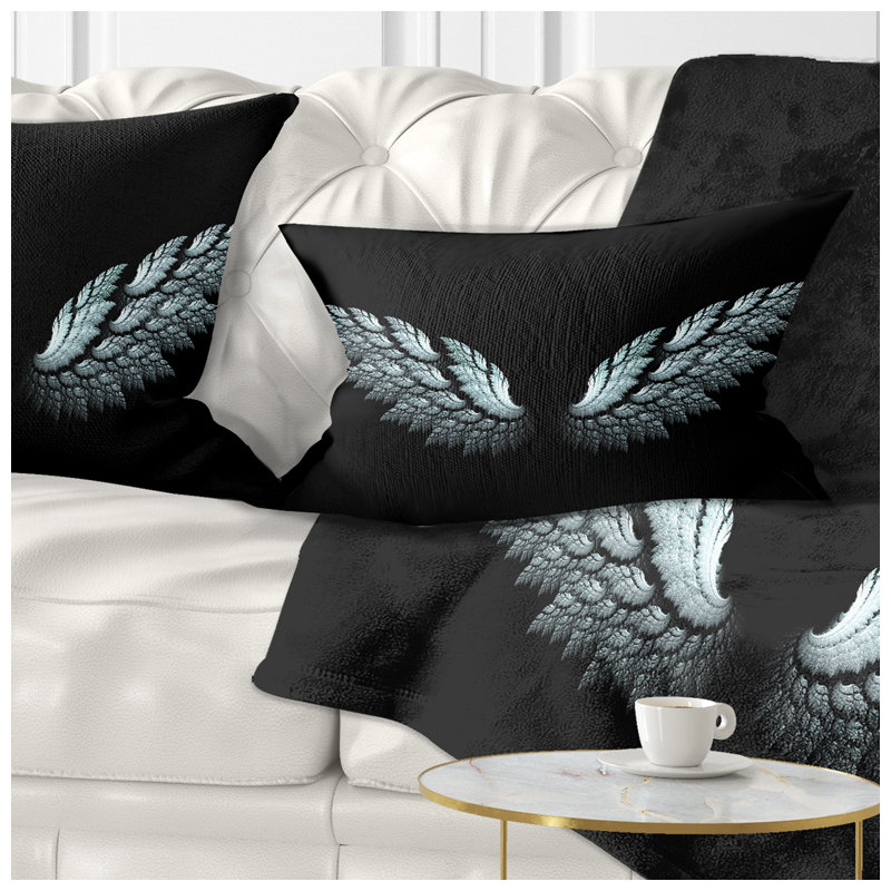  Housse et insert de coussin abstrait lombaire abstrait