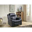 Élégant fauteuil inclinable rembourré avec accoudoirs-114238434