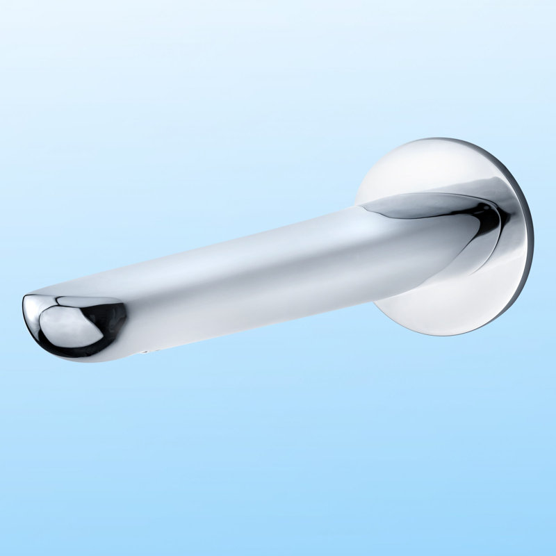 Emile Wall Tub Spout, Polished Chrome