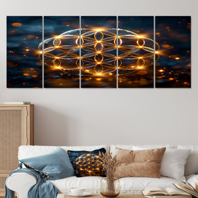 Winchcombe - Geometric Wall Art Decor 5 Piece