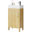 Lavabo de salle de bain de 16 pouces pour petits espaces-708679108