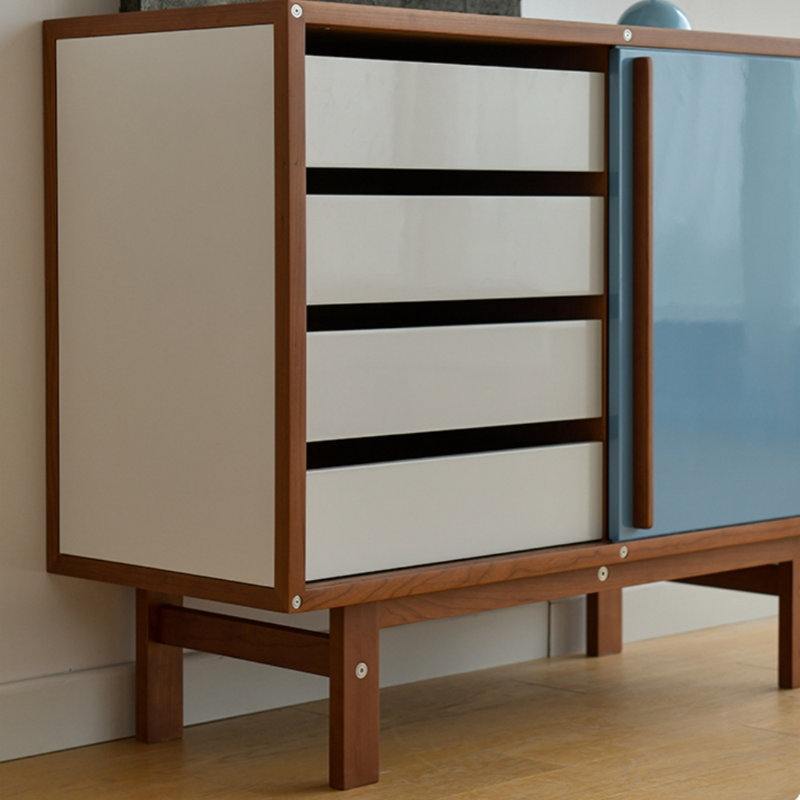 Buffet de style artistique, Bleu