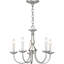 Lustre candélabre classique / traditionnel 5 lumières Clydeen-21231339