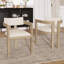 Tufted Linen Upholstered Armchair-638996171-638996170