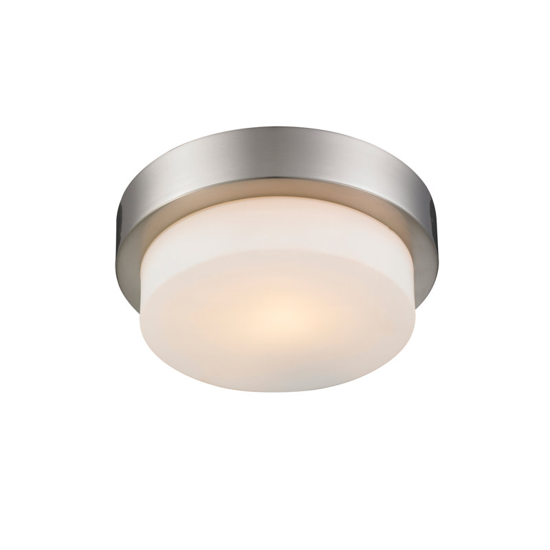 Plafonnier encastré 1 lumière 8,5 po Ayzen, Étain